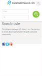 Mobile Screenshot of distancebetween5.com